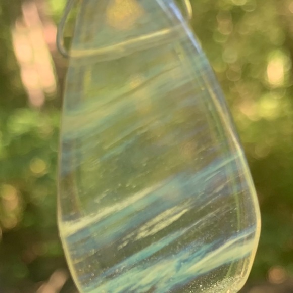 Lemon Opalite Quartz. Gorgeous pendant. Free SS chain with offer.Handmade - Picture 8 of 10